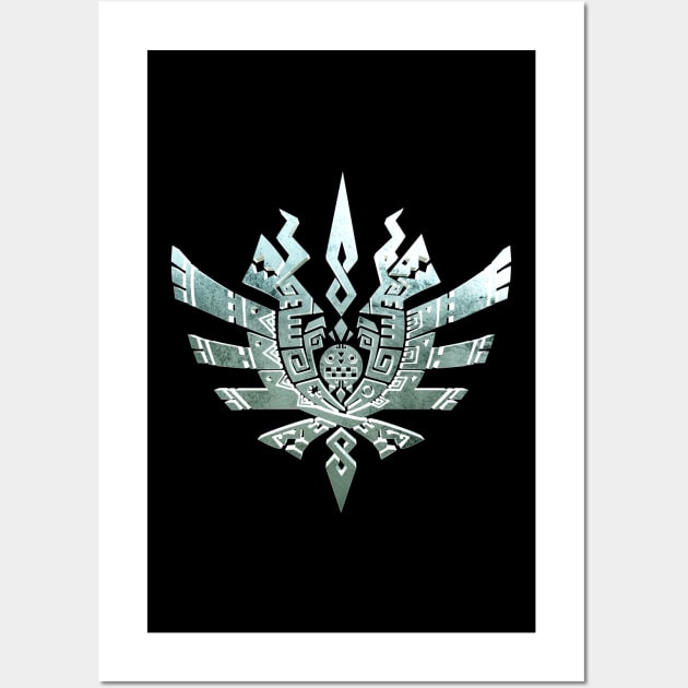 Monster Hunter symbol Wall Art by ChrisHarrys